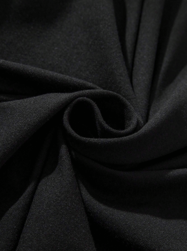 ROMWE MEN Street Life T-shirt à manches courtes avec impression de portrait pour hommes, convient pour le port quotidien au printemps et en été, école