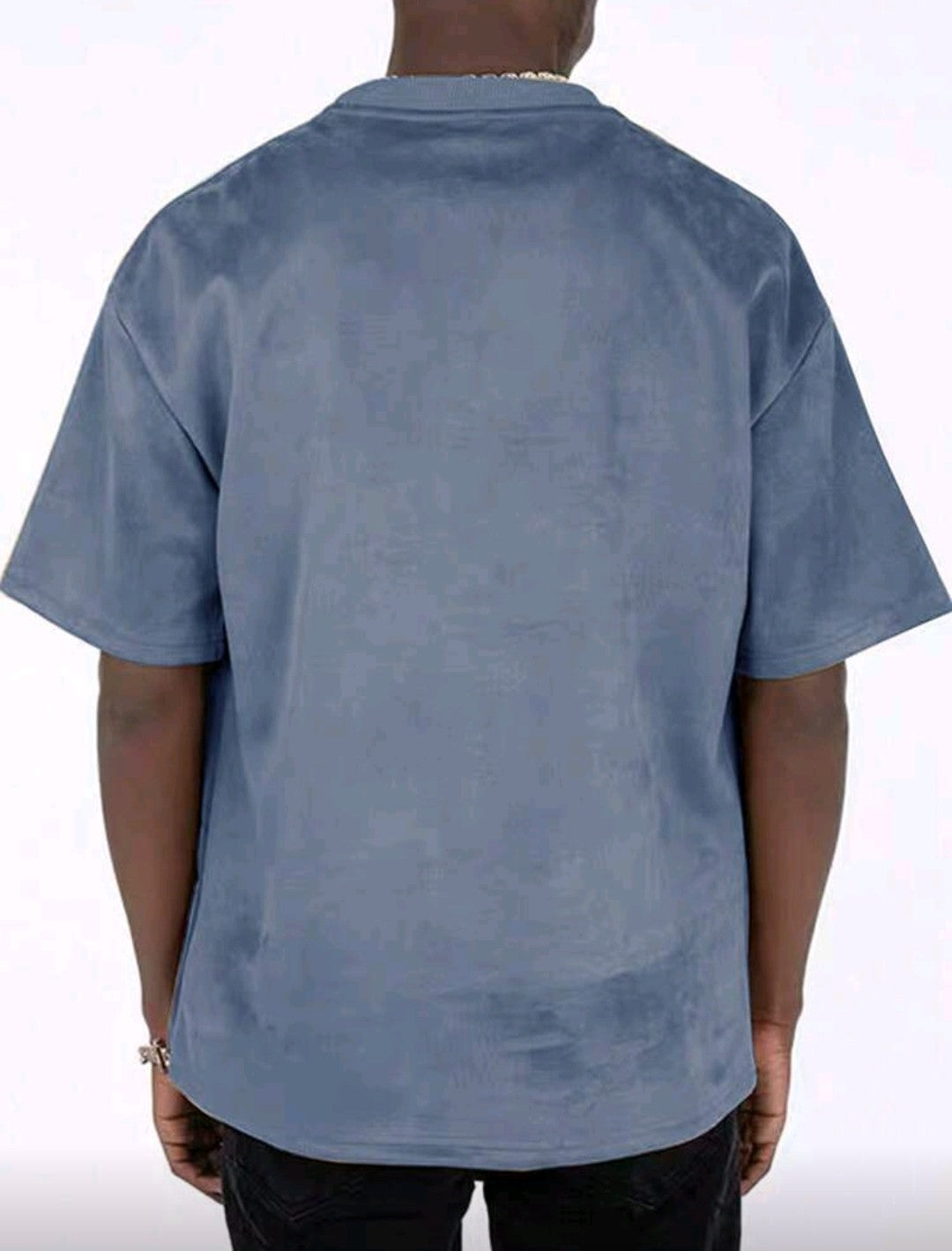 Manfinity EMRG T-shirt vintage ample pour hommes avec épaules tombantes et broderie croisée, style années 2000